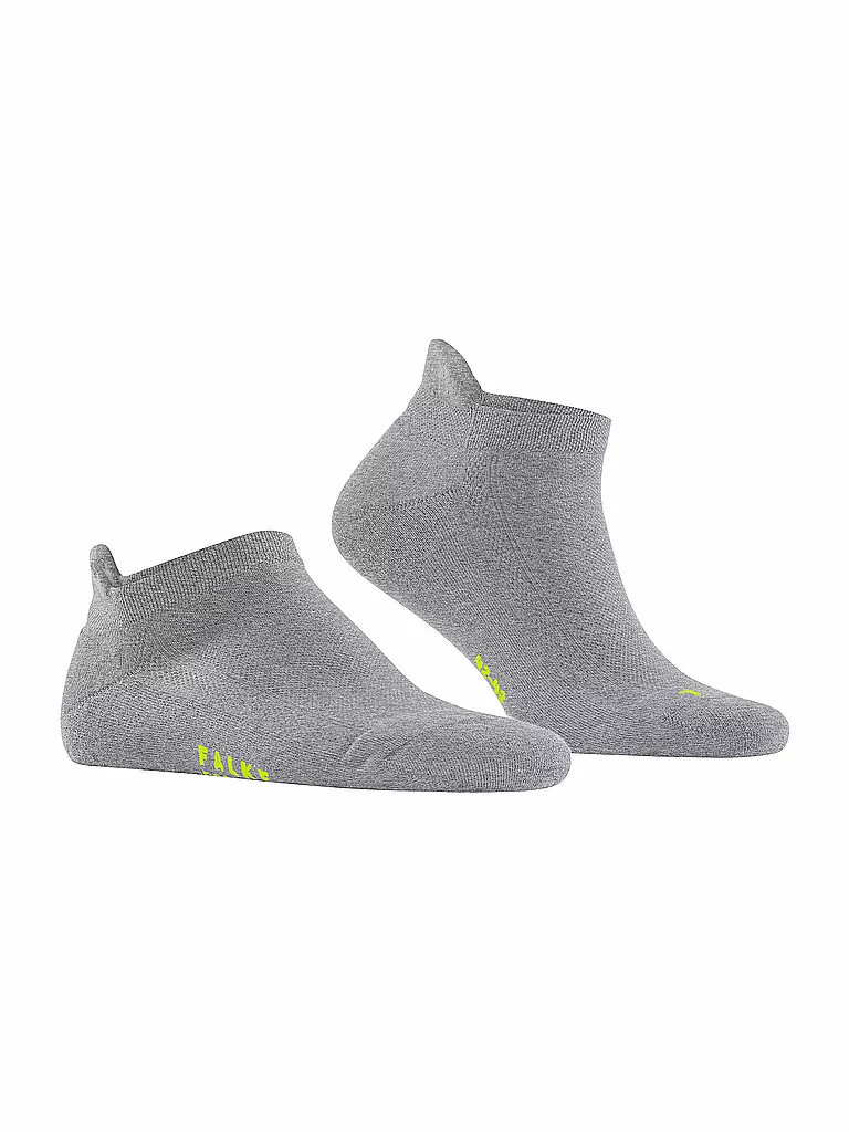 FALKE | Calcetines invisibles COOL KICK gris claro jaspeado | 