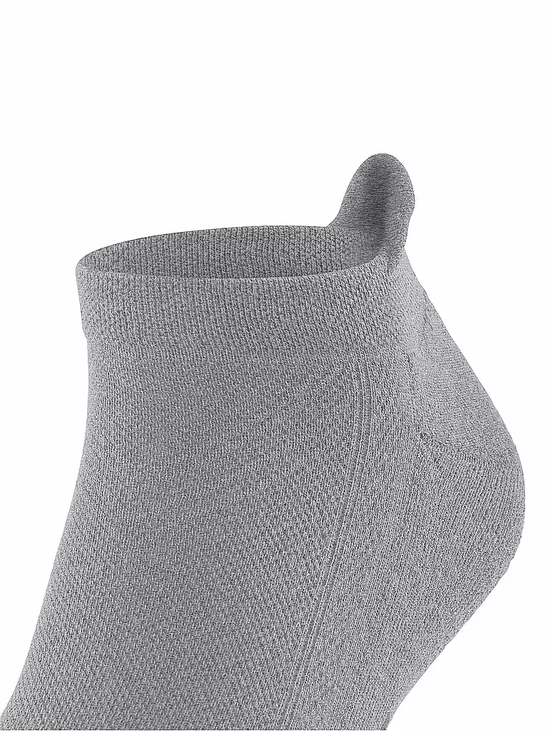 FALKE | Calcetines invisibles COOL KICK gris claro jaspeado | 