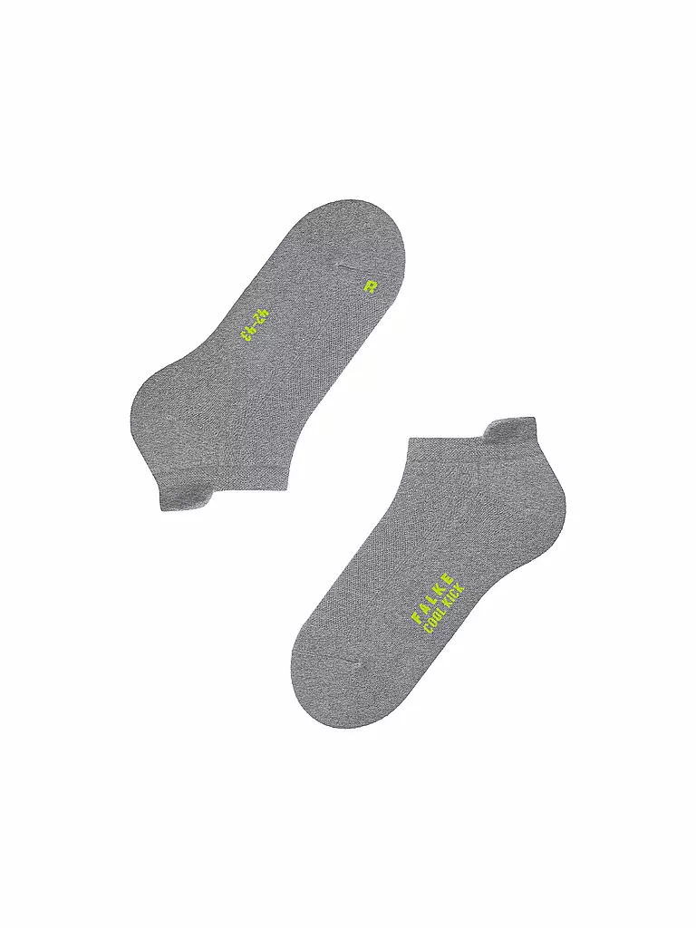 FALKE | Calcetines invisibles COOL KICK gris claro jaspeado | 