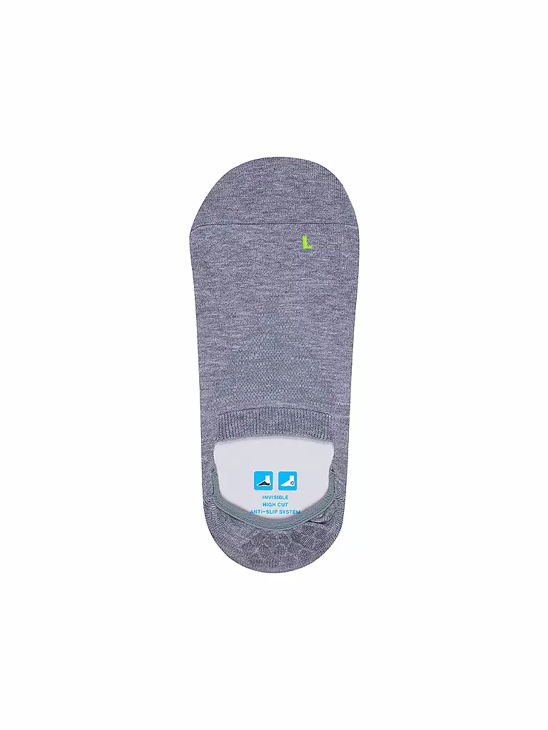 FALKE | Calcetines invisibles COOL KICK gris claro mélange | 