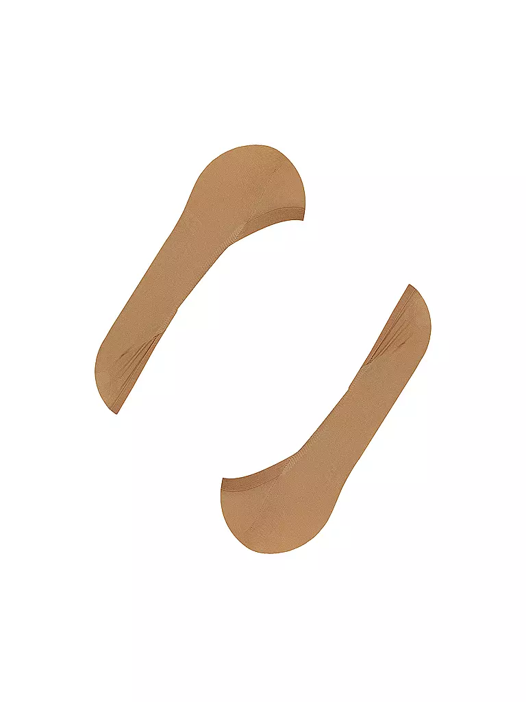 FALKE | Calcetines invisibles para mujer Elegant Step Crystal | Beige