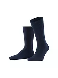 FALKE | Calcetines LHASA RIB color nuez moscada mel | Azul oscuro