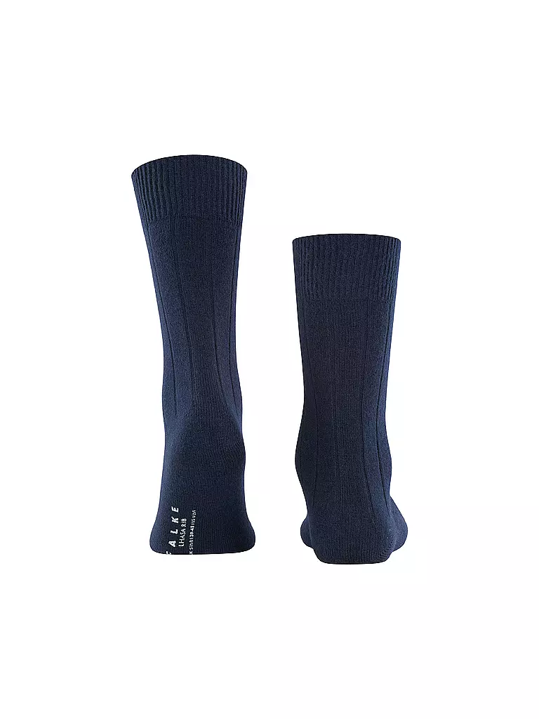 FALKE | Calcetines LHASA RIB azul marino oscuro | 
