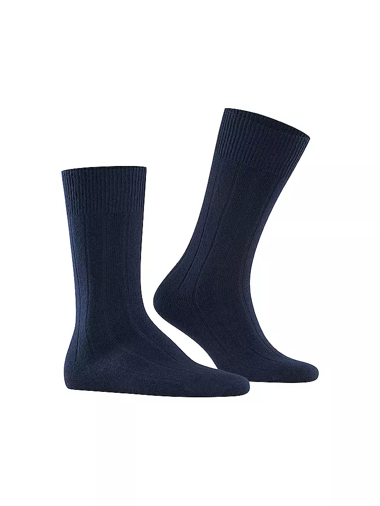 FALKE | Calcetines LHASA RIB azul marino oscuro | 