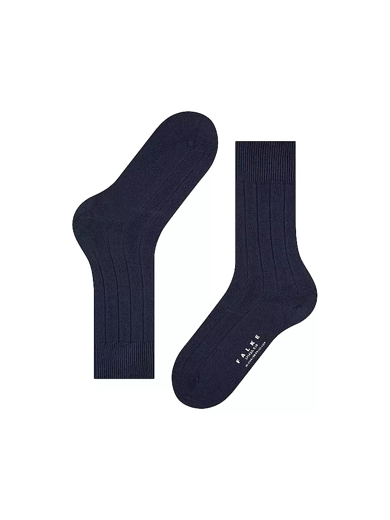 FALKE | Calcetines LHASA RIB azul marino oscuro | 