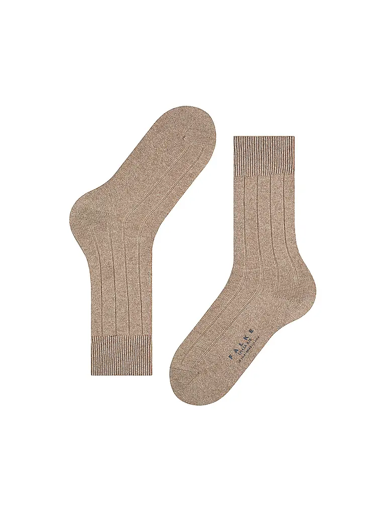 FALKE | Calcetines LHASA RIB color nuez moscada mel | Beige