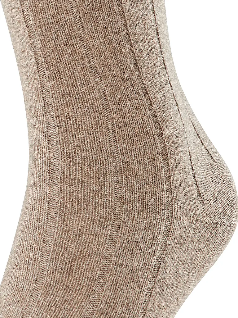 FALKE | Calcetines LHASA RIB color nuez moscada mel | Beige