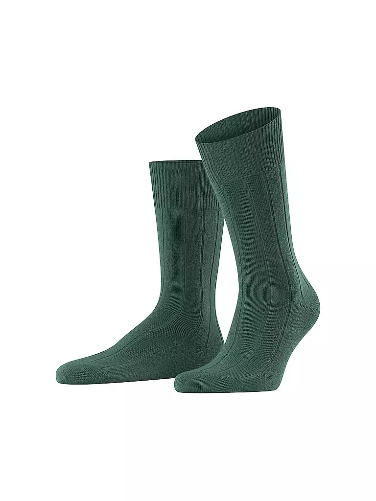 FALKE | Calcetines LHASA RIB verde cazador | Verde oscuro