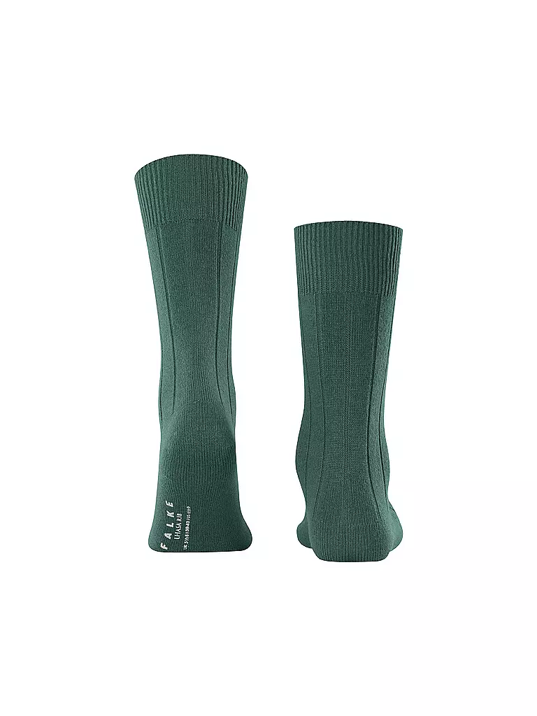 FALKE | Calcetines LHASA RIB verde cazador | Verde oscuro