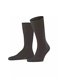 FALKE | Herren-Socken "Airport" (Amber) | Marrón