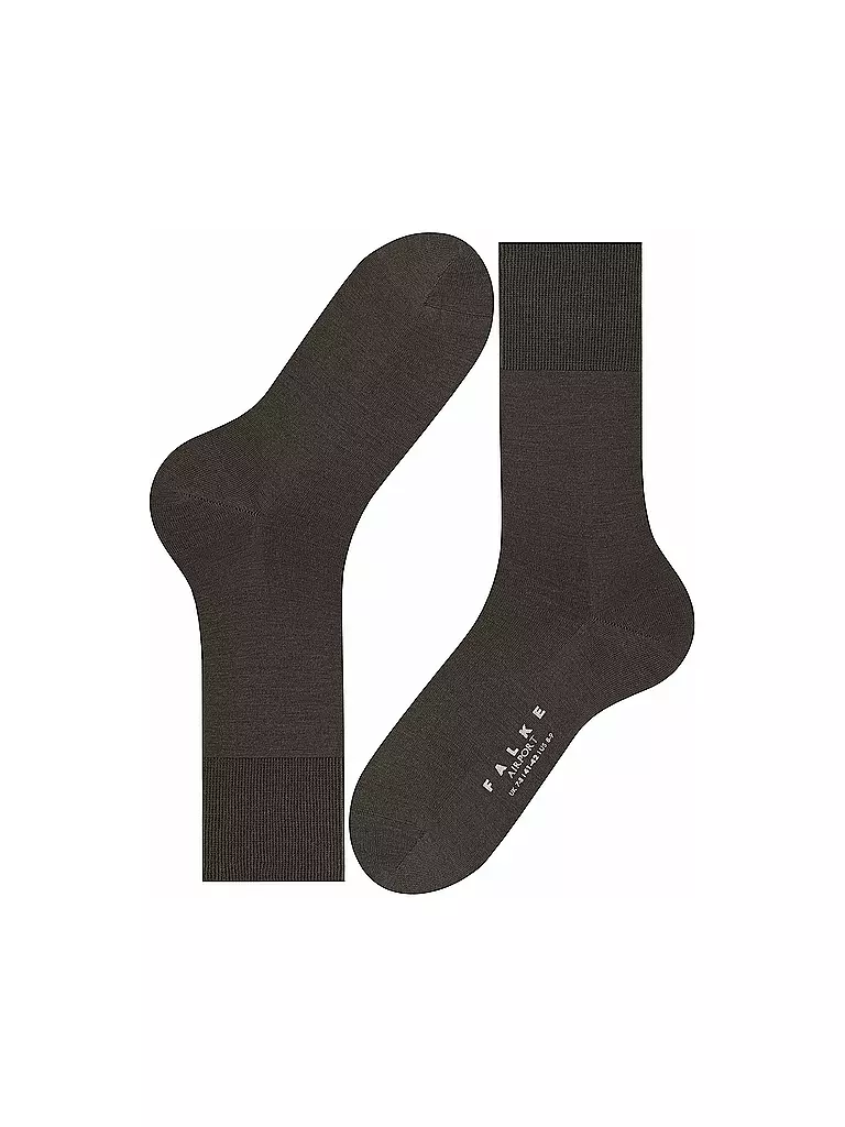 FALKE | Calcetines marrón jaspeado. | 