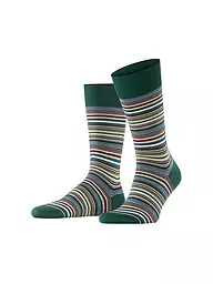 FALKE |  Socken "Microblock" 14041 (steel mel.) | Verde oscuro