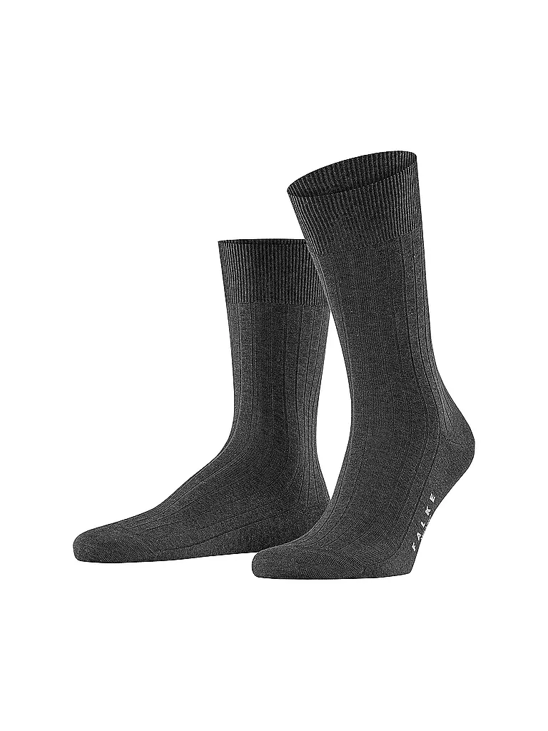 FALKE | Calcetines MILANO antracita mélange | Gris