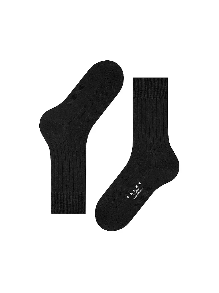 FALKE | Calcetines MILANO negro | Negro