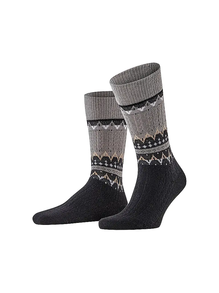 FALKE | Calcetines NORSEMAN franela | Gris