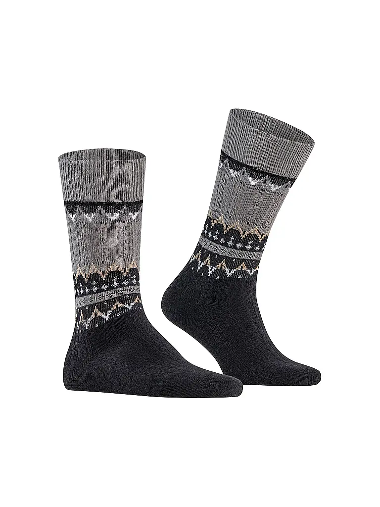 FALKE | Calcetines NORSEMAN franela | Gris