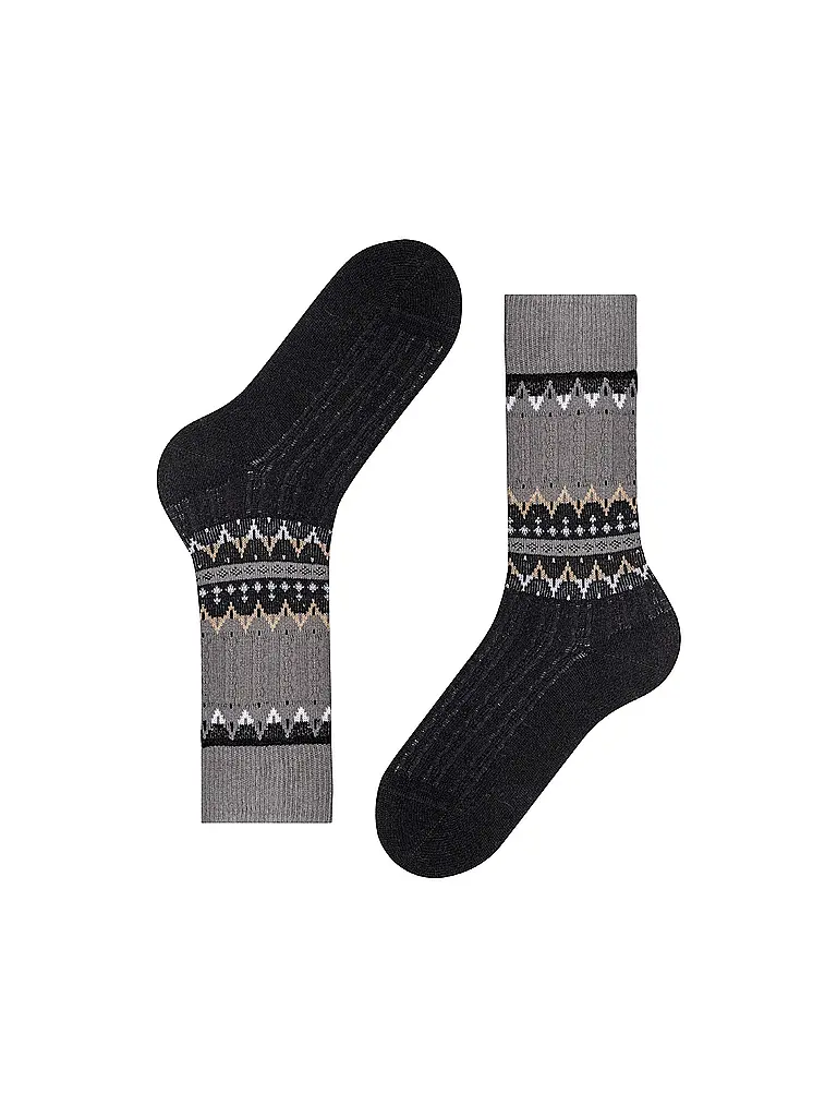 FALKE | Calcetines NORSEMAN franela | Gris