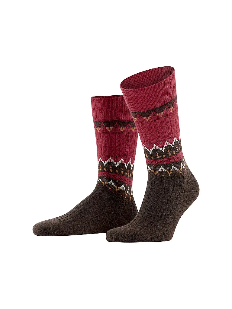 FALKE | Calcetines NORSEMAN ingle | Marrón