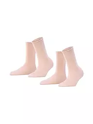 FALKE | Happy Calcetines Paquete de 2 negro | Rosa