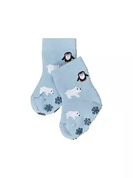 FALKE | Calcetines para bebé niño WINTER ANIMALS azul cristal | Azul claro