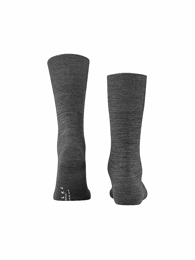 FALKE | Calcetines para hombre "Airport" (gris oscuro) | 