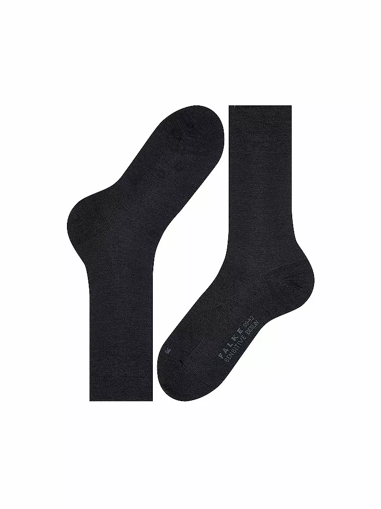 FALKE | Calcetines para hombre Sensitive Berlin azul marino oscuro | Azul oscuro
