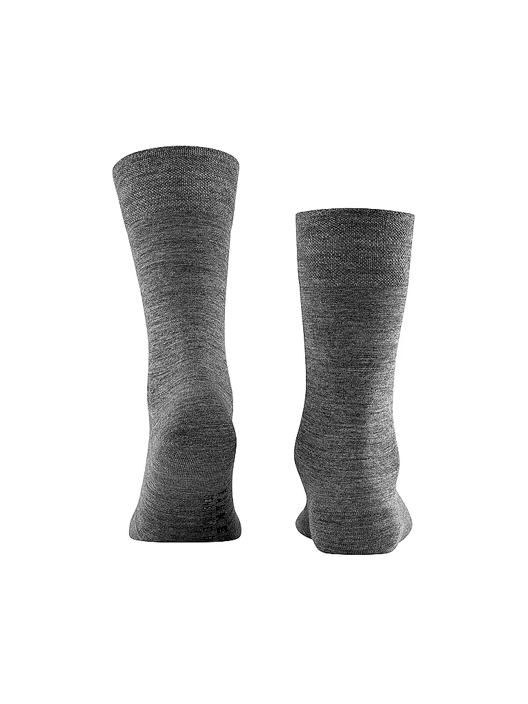 FALKE | Calcetines para hombre Sensitive Berlin gris oscuro | Gris