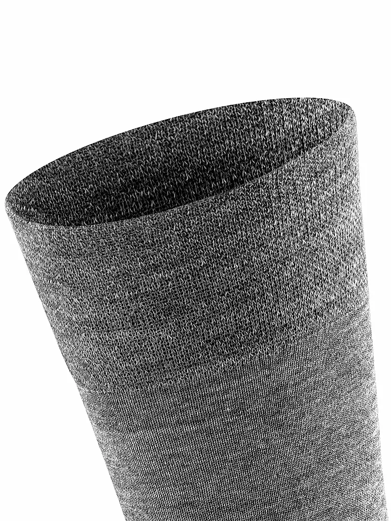 FALKE | Calcetines para hombre Sensitive Berlin gris oscuro | Gris
