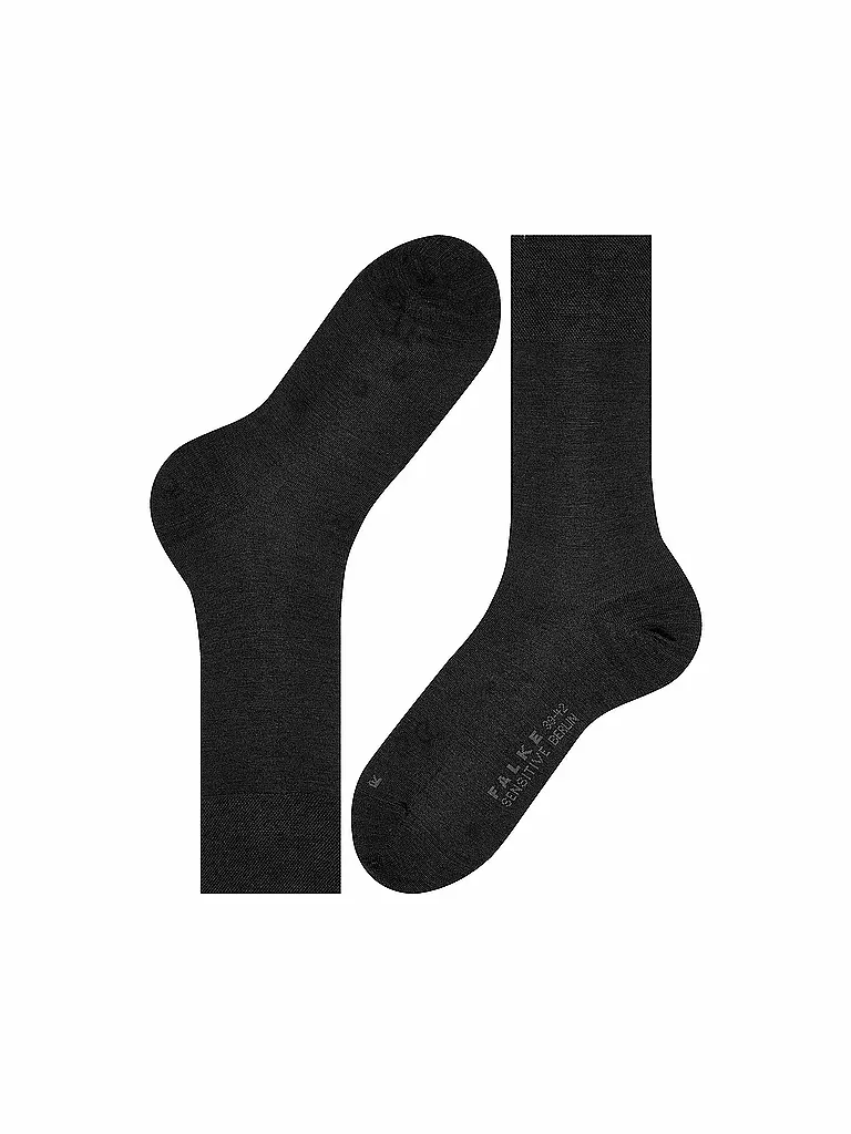 FALKE | Calcetines para hombre Sensitive Berlin negros | 
