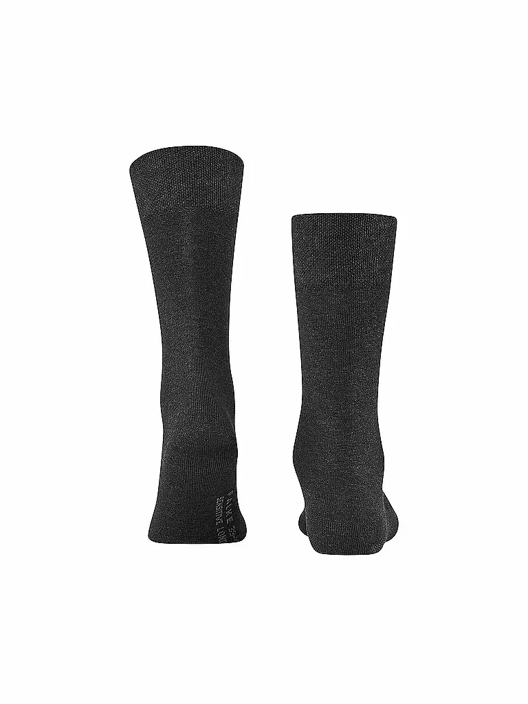FALKE | Calcetines para hombre Sensitive London anthra.mel. | Gris