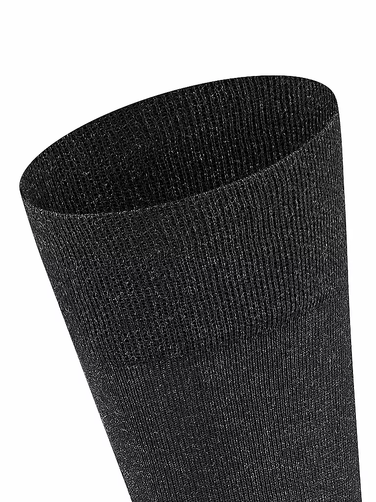 FALKE | Calcetines para hombre Sensitive London anthra.mel. | Gris