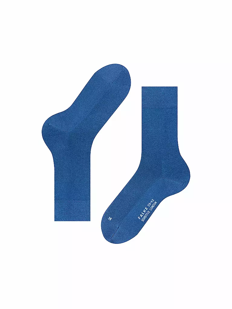 FALKE | Calcetines para hombre Sensitive London azul royal | Azul