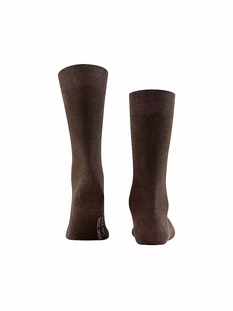 FALKE | Calcetines para hombre Sensitive London brown | Marrón