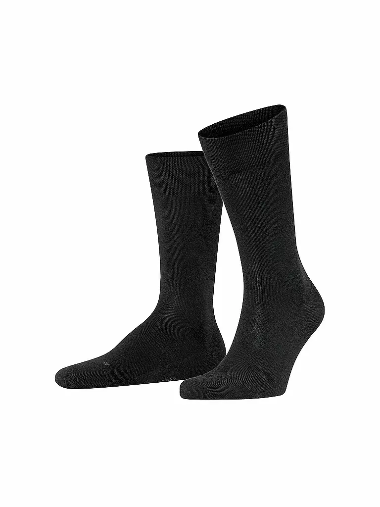 FALKE | Calcetines para hombre Sensitive London negro | Negro