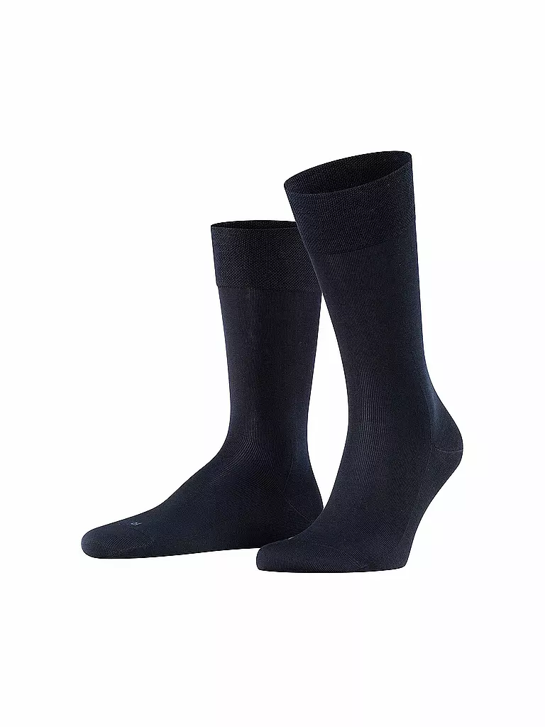 FALKE | Calcetines para hombre Sensitive Malaga azul marino oscuro | Azul oscuro