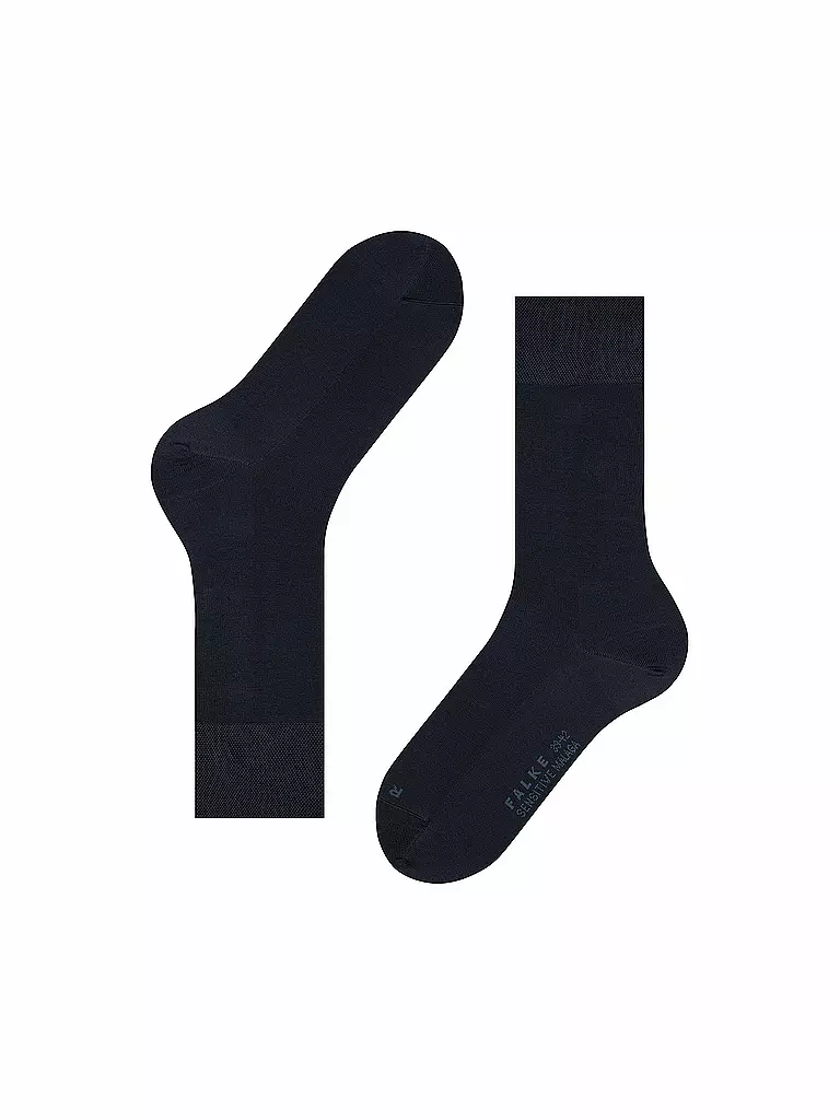 FALKE | Calcetines para hombre Sensitive Malaga azul marino oscuro | Azul oscuro