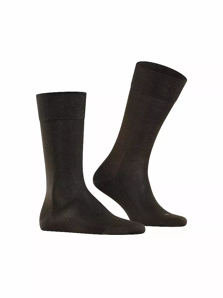FALKE | Calcetines para hombre Sensitive Malaga brown | 
