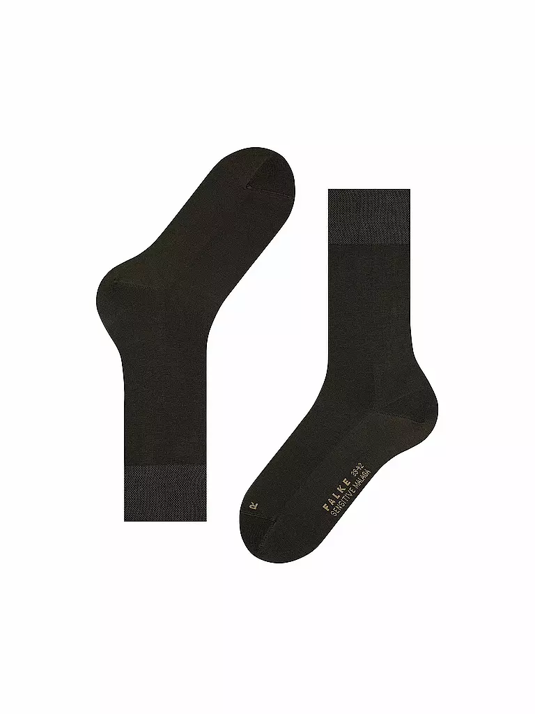 FALKE | Calcetines para hombre Sensitive Malaga brown | 