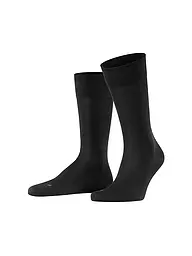 FALKE | Calcetines para hombre Sensitive Malaga azul marino oscuro | Negro