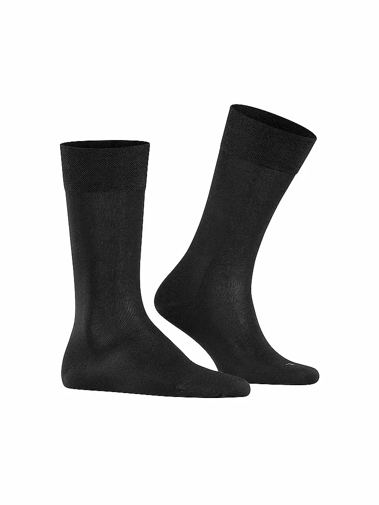 FALKE | Calcetines para hombre Sensitive Malaga negro | 
