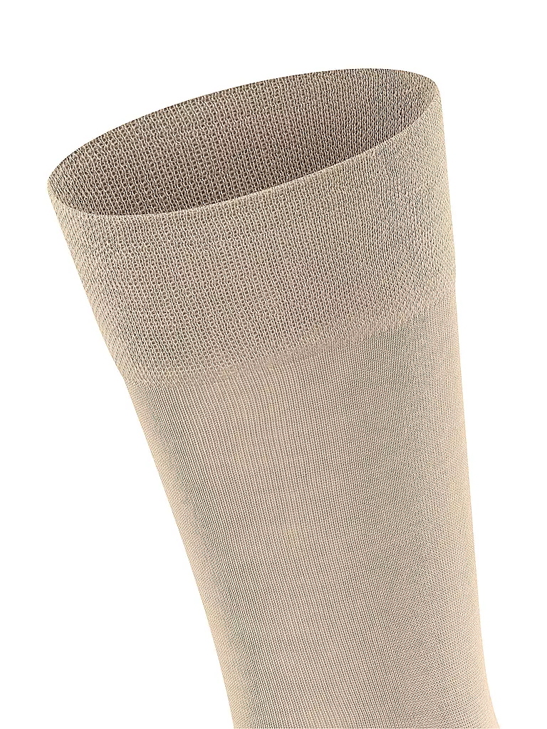 FALKE | Calcetines para hombre SENSITIVE MALAGA silk | Beige