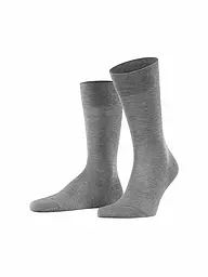FALKE | Calcetines para hombre Sensitive Malaga azul marino oscuro | Gris claro