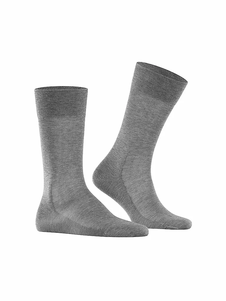 FALKE | Calcetines para hombre Sensitive Malaga steel mel | 