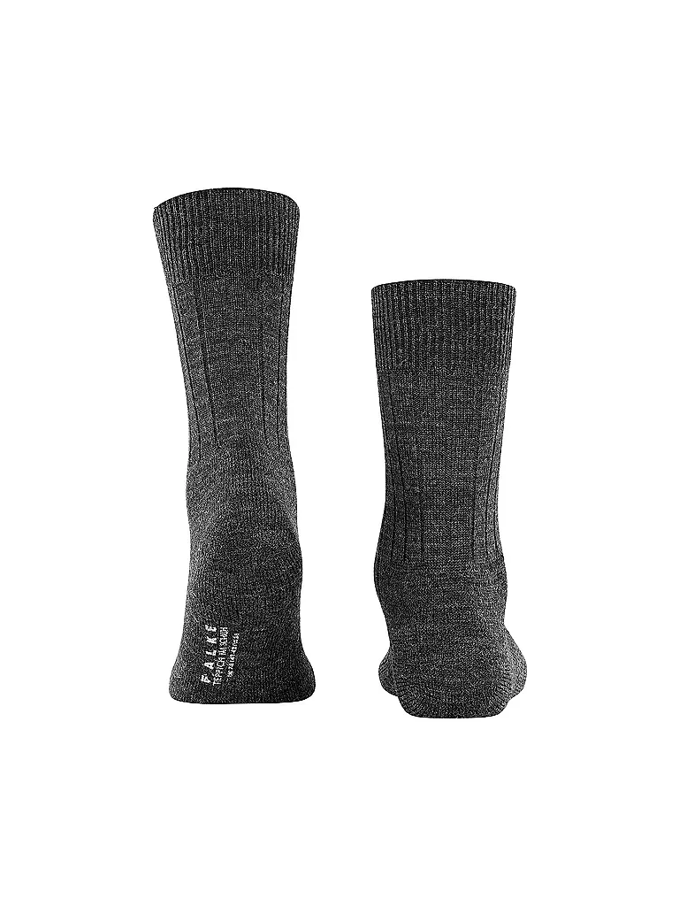 FALKE | Calcetines para hombre Teppich im Schuh antracita mel. | 