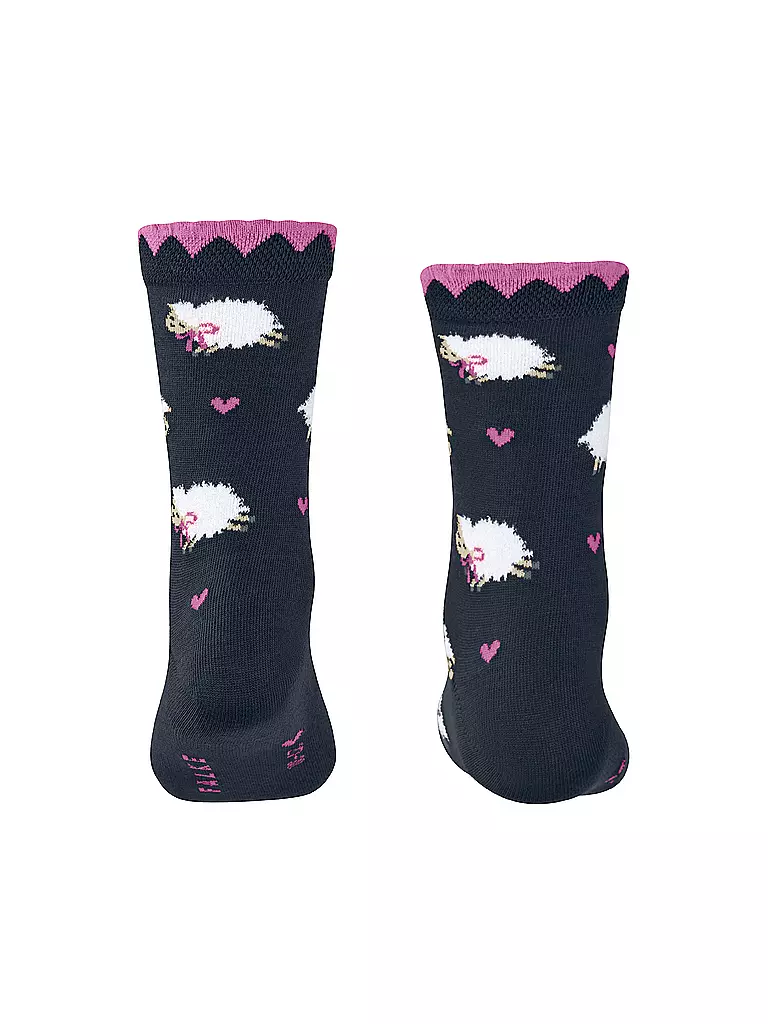 FALKE | Calcetines para niña CUTE SHEEP azul espacial | 