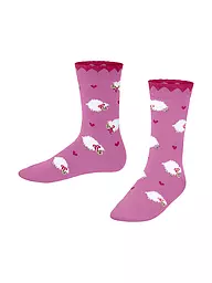 FALKE | Calcetines para niña CUTE SHEEP lipstick | Rosa