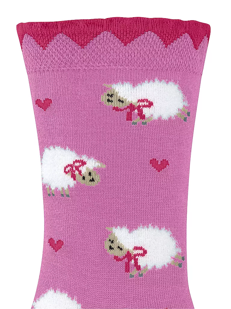 FALKE | Calcetines para niña CUTE SHEEP lipstick | 