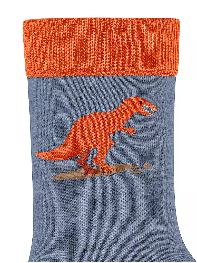 FALKE | Calcetines para niño DINOSAURS light jeans | 