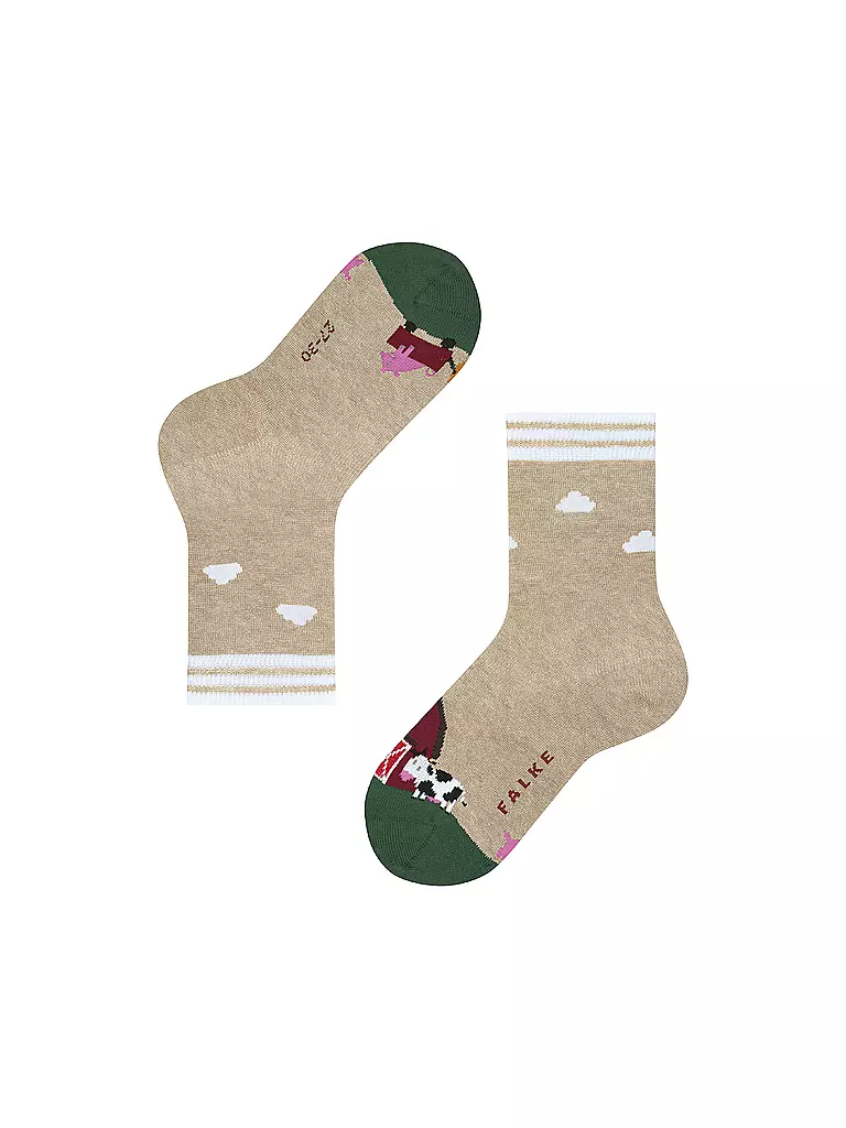 FALKE | Calcetines para niño FARM LIFE arena mélange | 