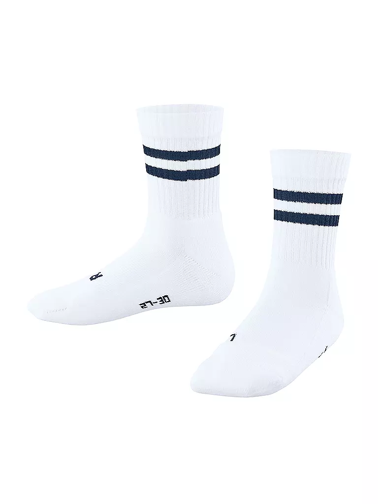 FALKE | Calcetines para niños DYNAMIC blanco / marino | Blanco